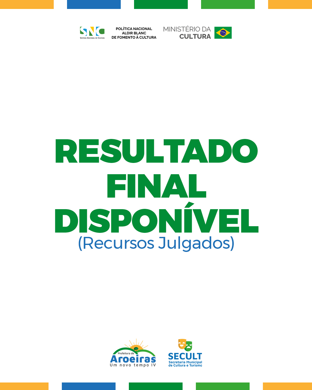Resultado Final Disponível — Recursos Julgados